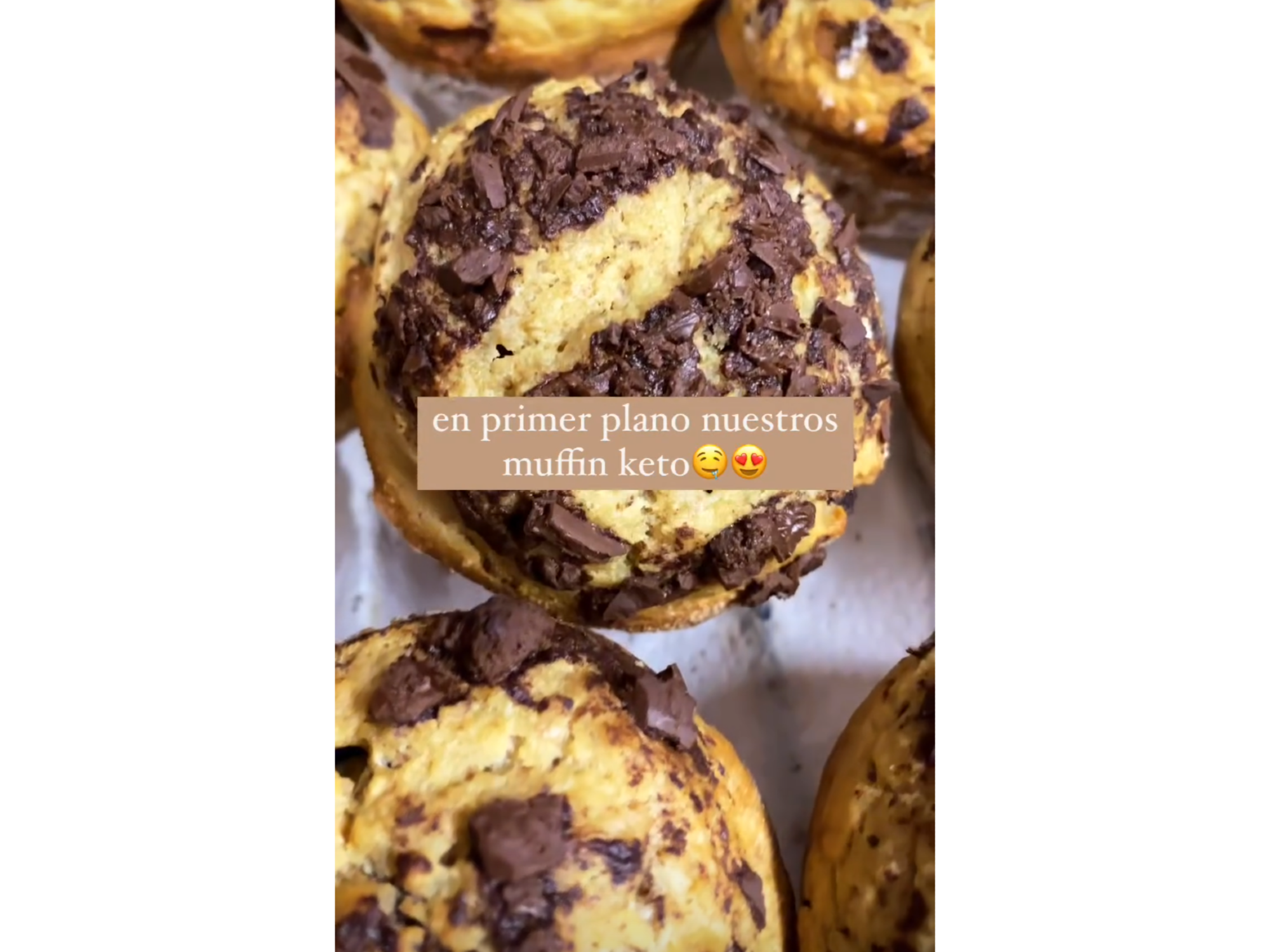 Muffins vainilla c/ chips