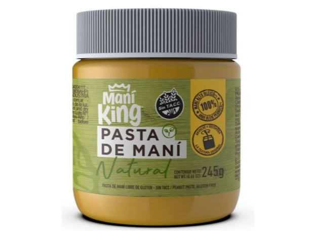 Pasta de maní KING