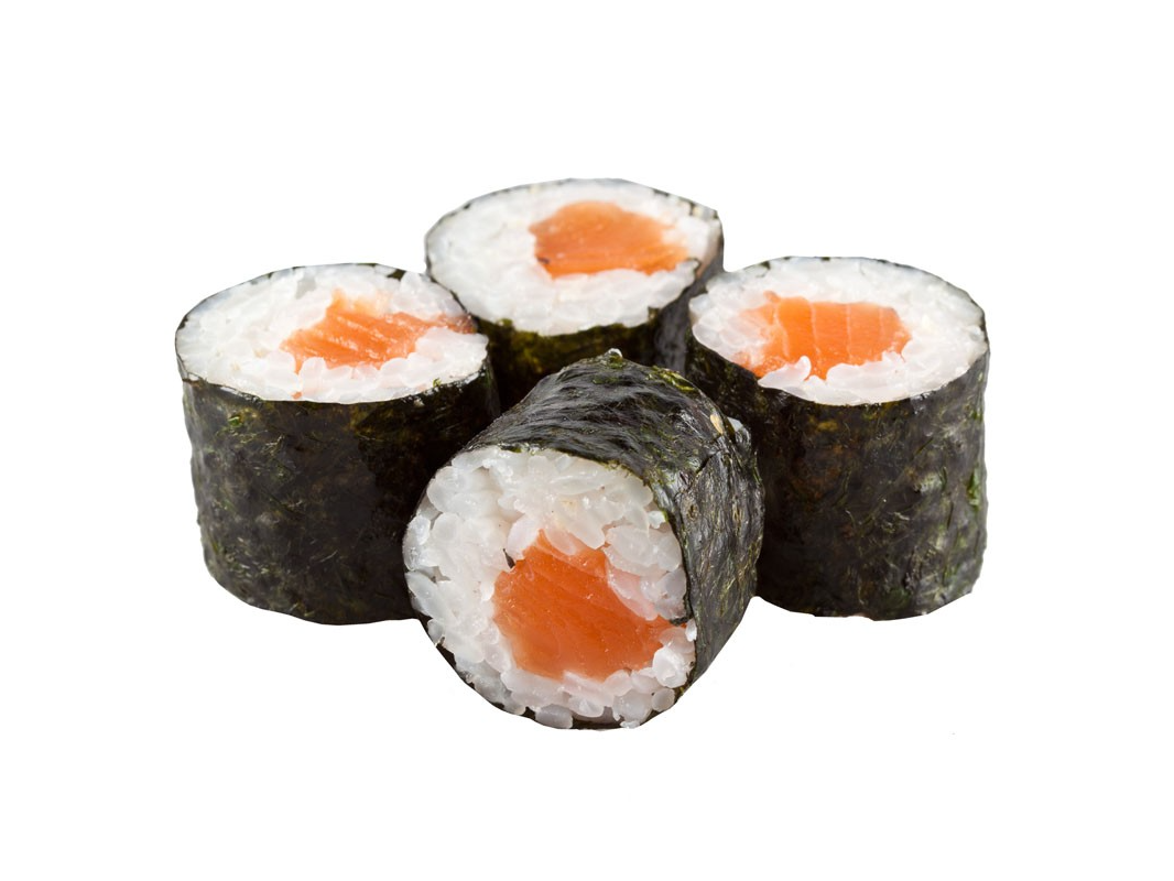 Sake roll x8unid de nakapoke sushi