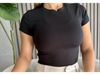 REMERA BASICA NEGRO