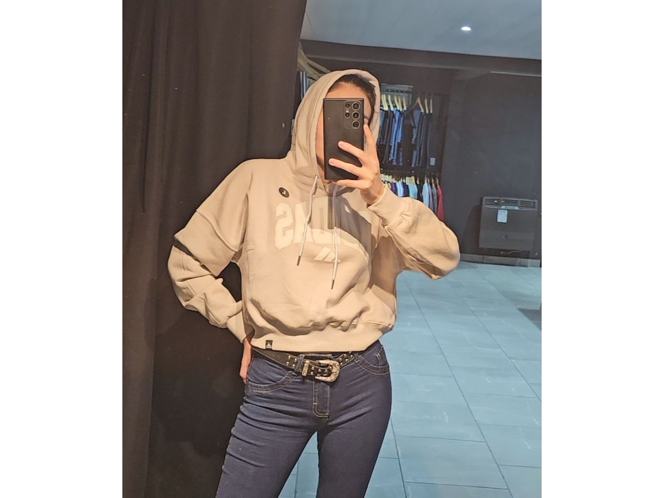 BUZO CROP ADIDAS