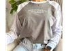 CAMISETA COMBINADA ALGODON GRIS LISO