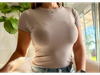 REMERA BASICA BEIGE