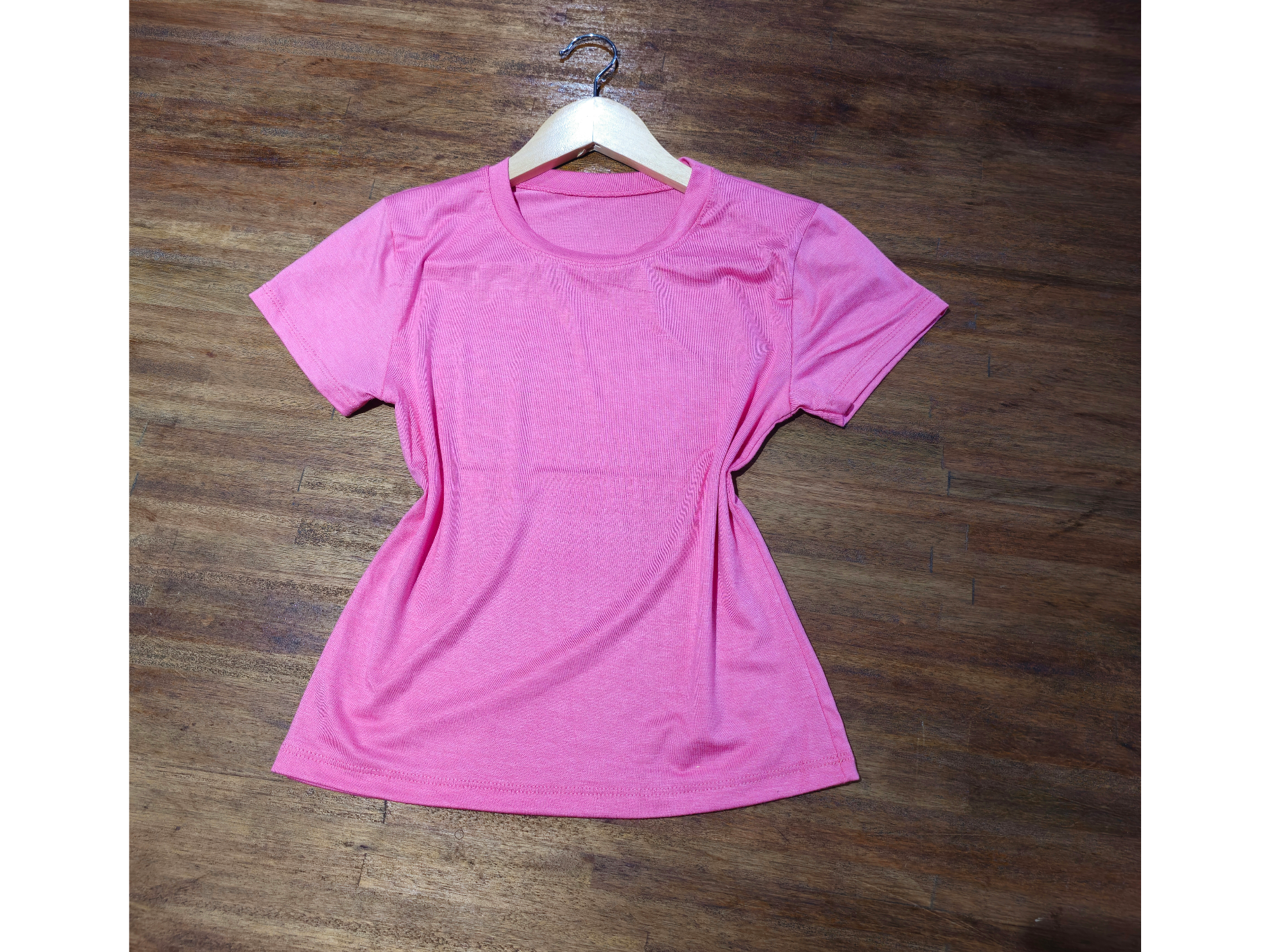 REMERA BASICA ROSA