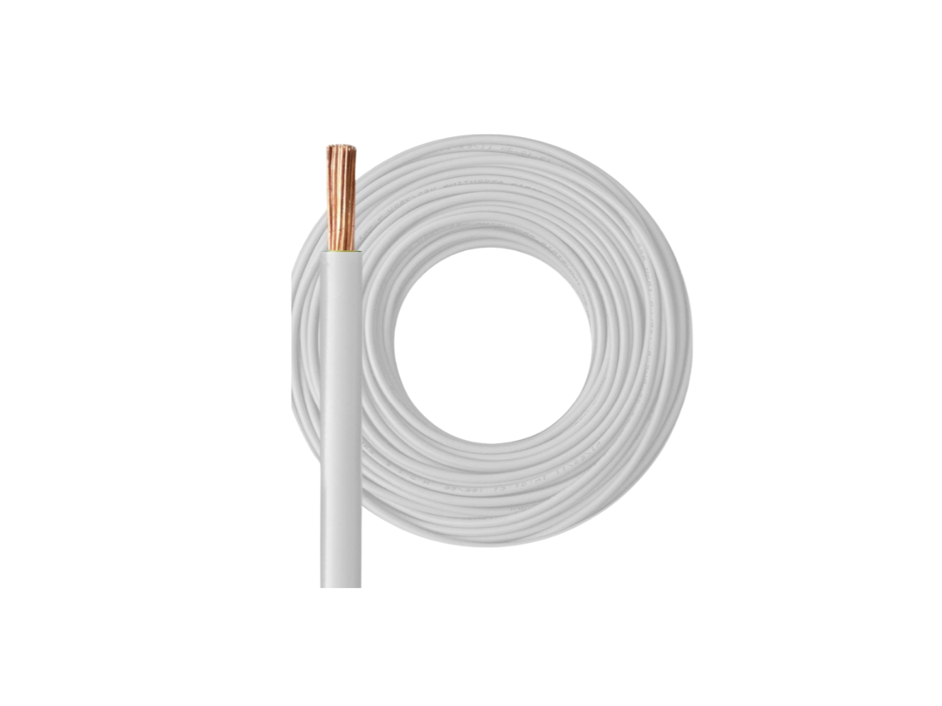 Cable Unipolar Blanco 1X2,5mm X Mts ID:32288