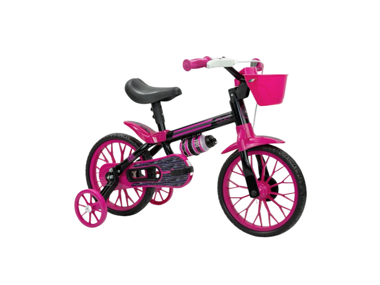 Bicicleta Infantil De Fiat Rodado 12 Con Rueditas ID:32707