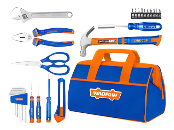 SET HERRAMIENTAS MANUALES 27 PZS  ID:31816