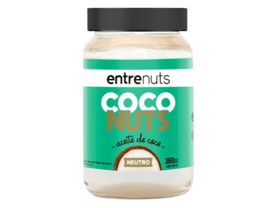 Aceite de Coco Neutro X 360 Cm3 Entrenuts