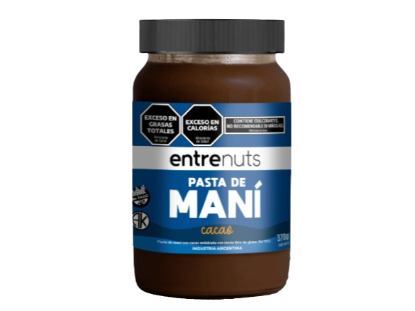 Pasta de Mani Cacao X 370 Grs Entrenuts