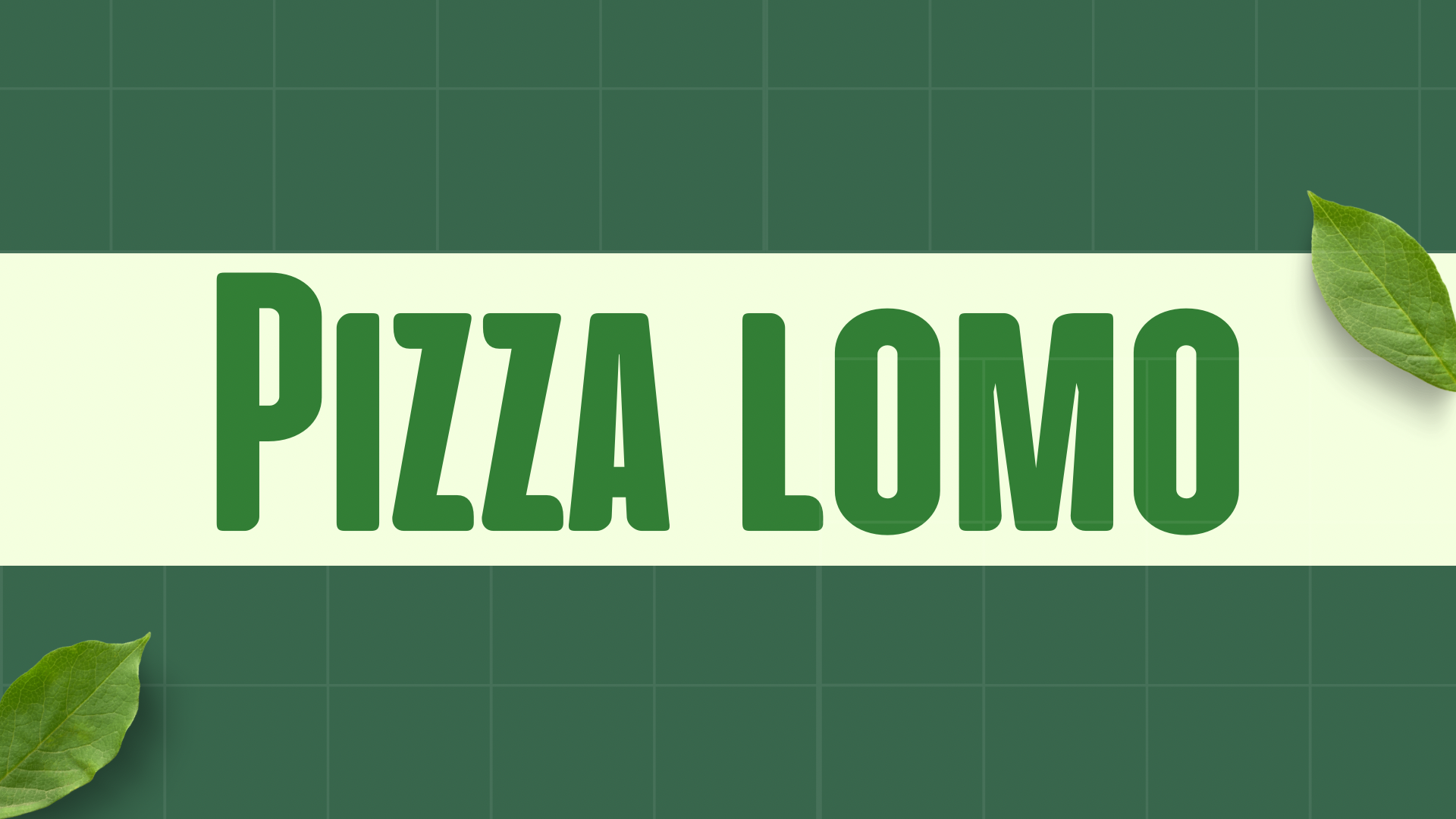 PIZZA LOMO
