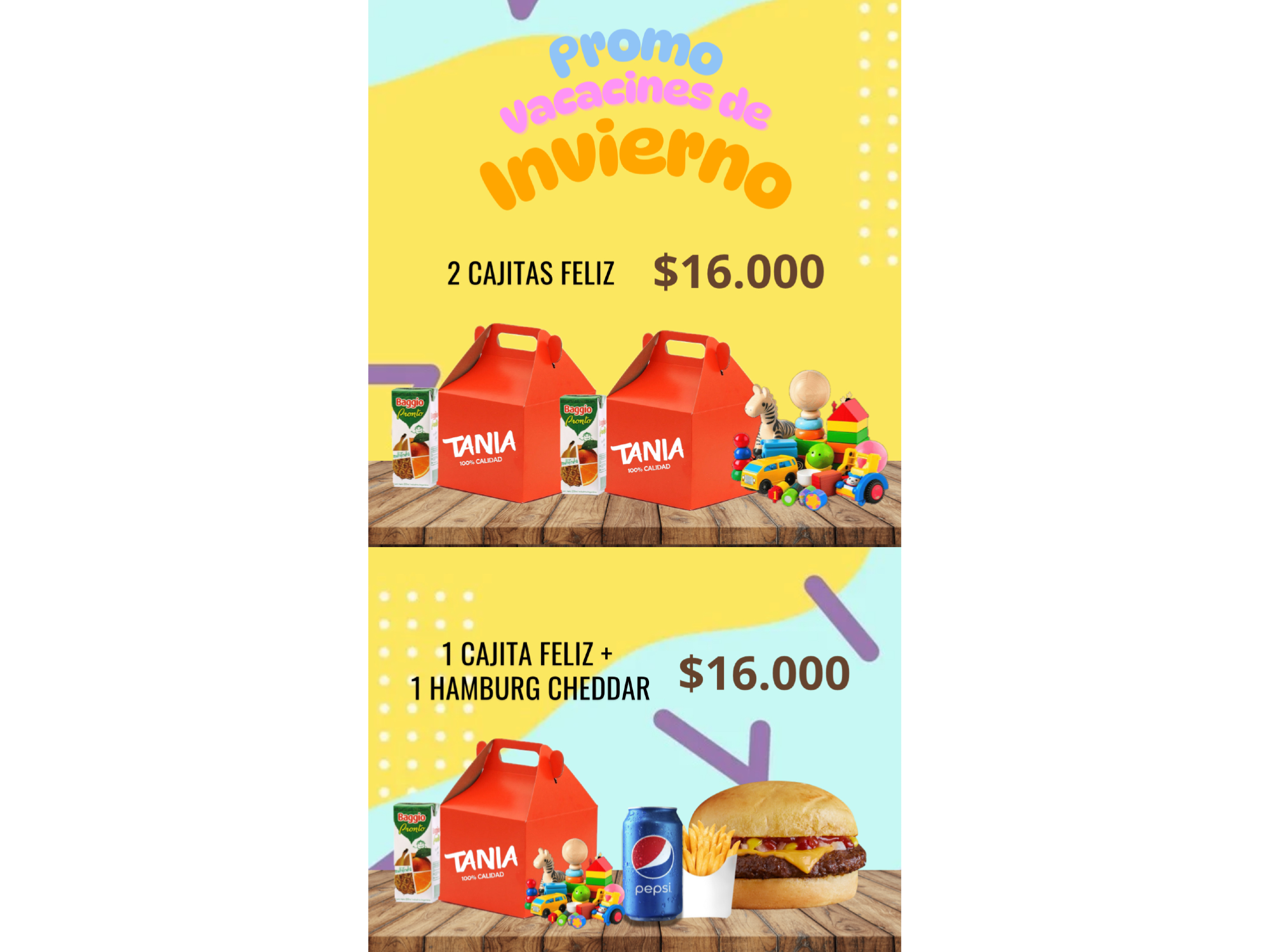 Promos vacaciones de invierno