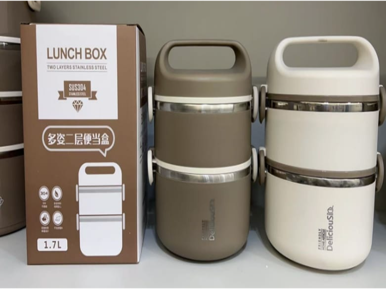 Lunchera termica 2 pisos