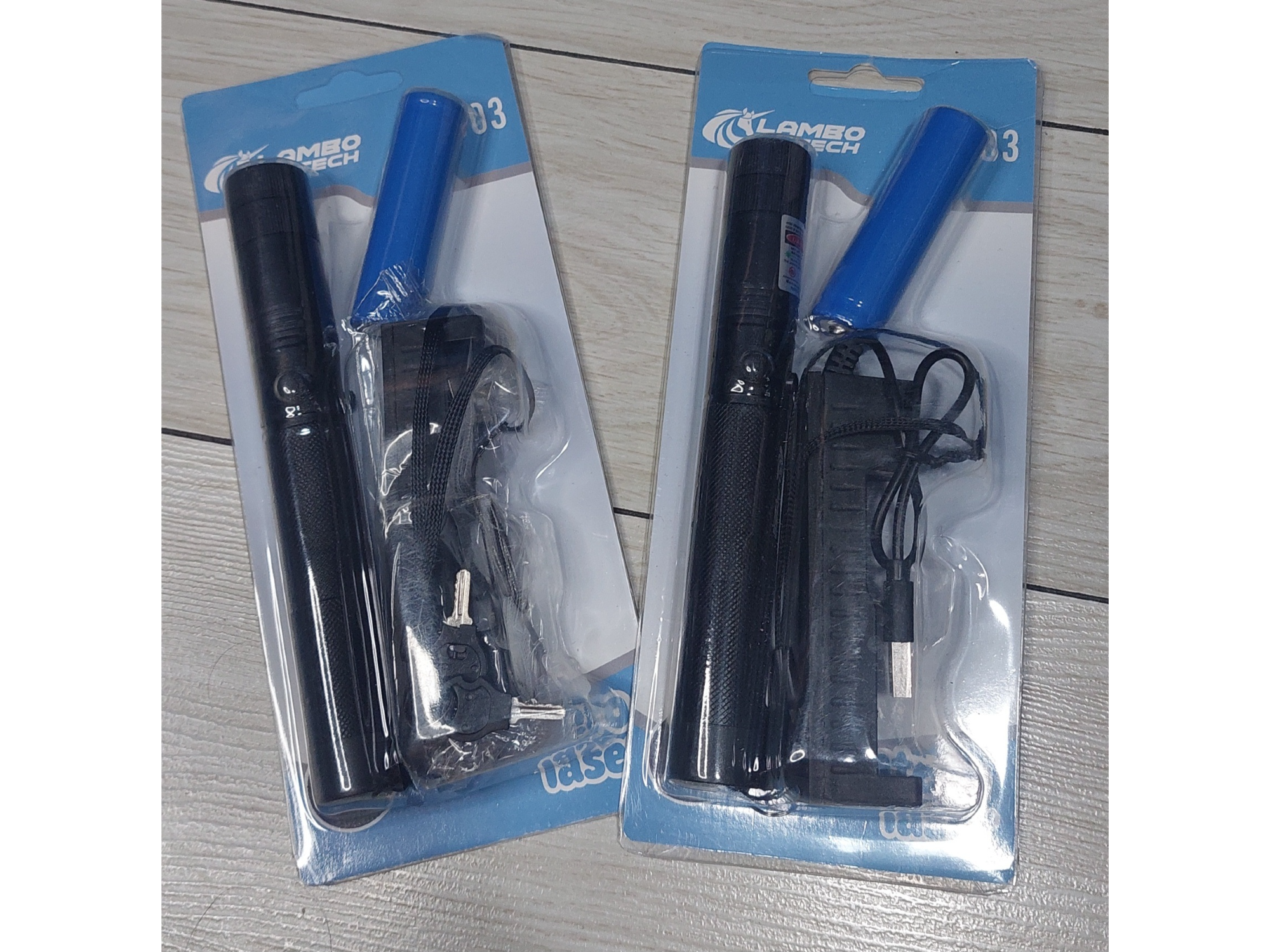 Puntero laser recaega con cargador