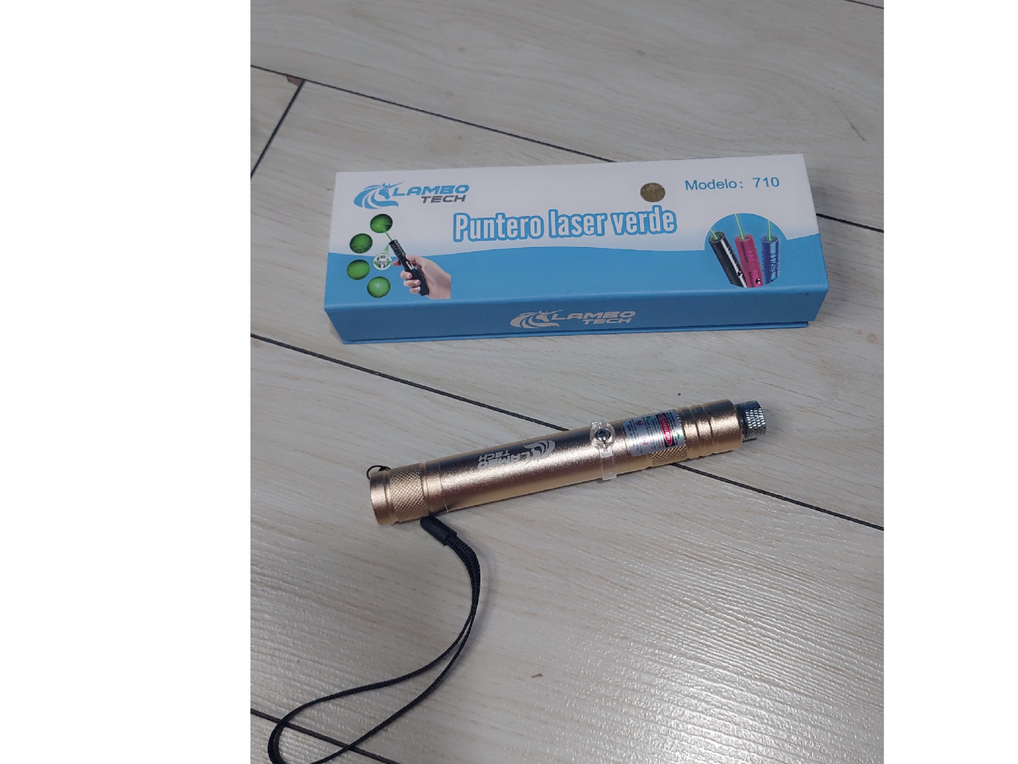 Puntero laser recaega usb