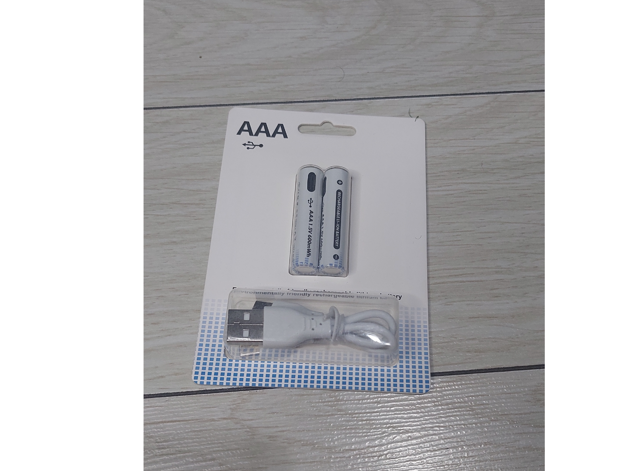 PILAS RECARGABLES AAA