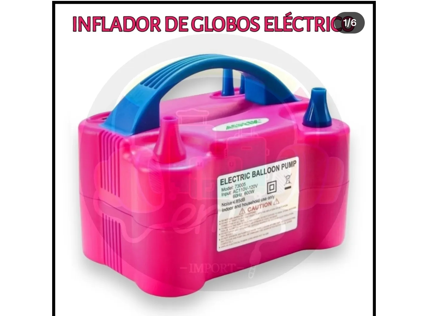 Inflador globos de EMME IMPORT