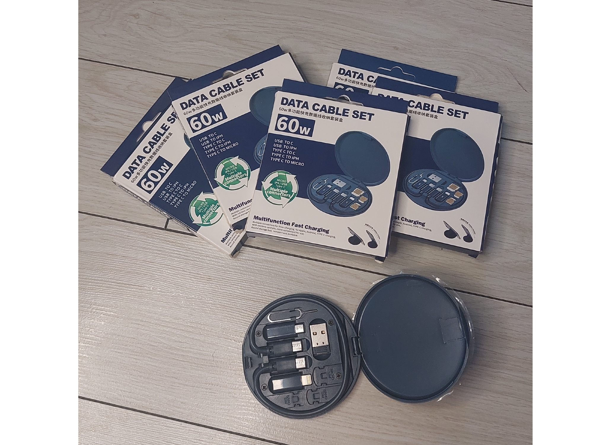 KIT ORGANIZADOR DE CABLES