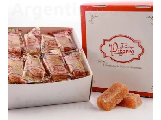 BOMBONES DE DULCE DE MEMBRILLO - PIZARRO x 30 g