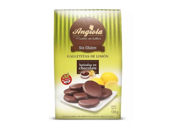 GALLETAS DE LIMON - ANGIOLA - - Sin TACC