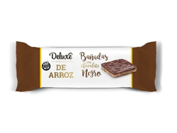 GALLETAS DE ARROZ BAÑADAS EN CHOCOLATE - DELUXE - Sin TACC