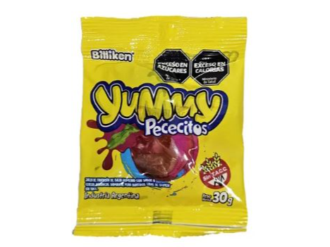 GOMITAS YUMMY Pececitos - 30g x 12 unidades