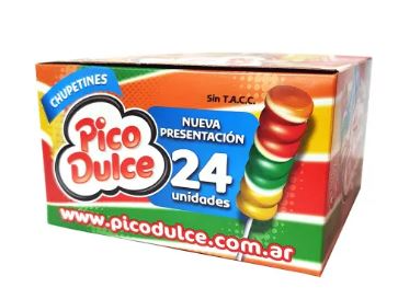 CHUPETIN PICO DULCE   x 24 Unidades