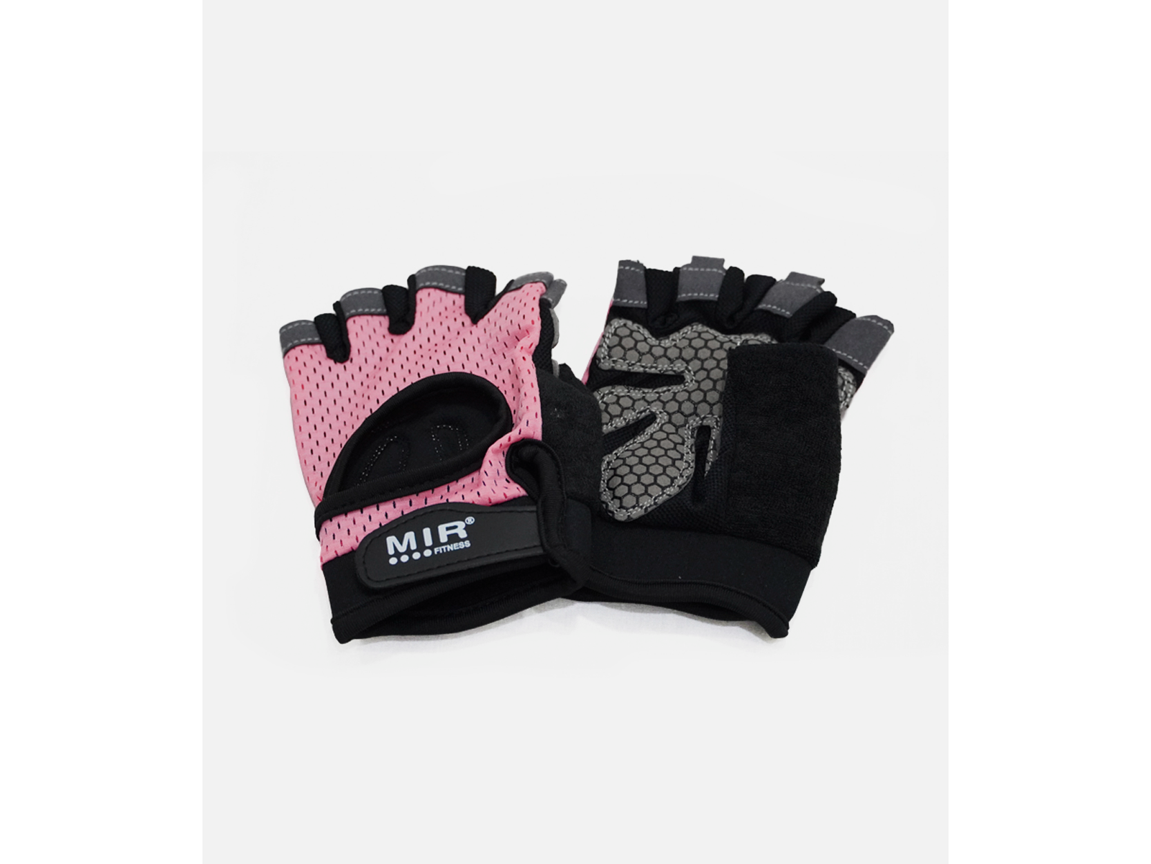 GUANTES FITNESS - MIR - Talle S  - Rosa