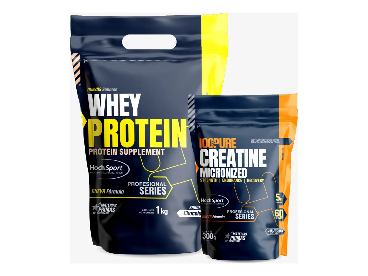 COMBO 2 HOCH SPORT - PROTE + PRE-ENTRENO