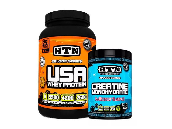 COMBO 1 HTN -  PROTE 2 LIBRAS + CREATINA x 500g