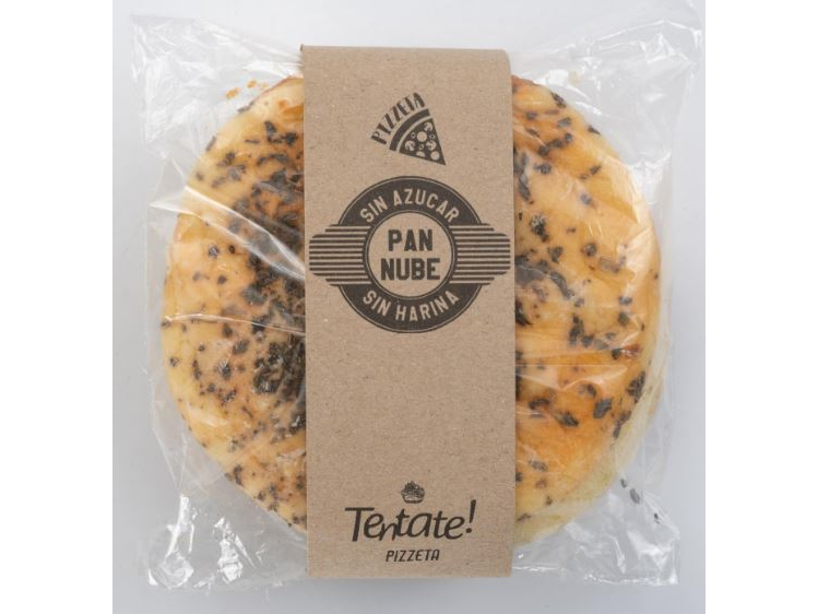 PIZZETA DE PAN NUBE x 2 UNIDADES
