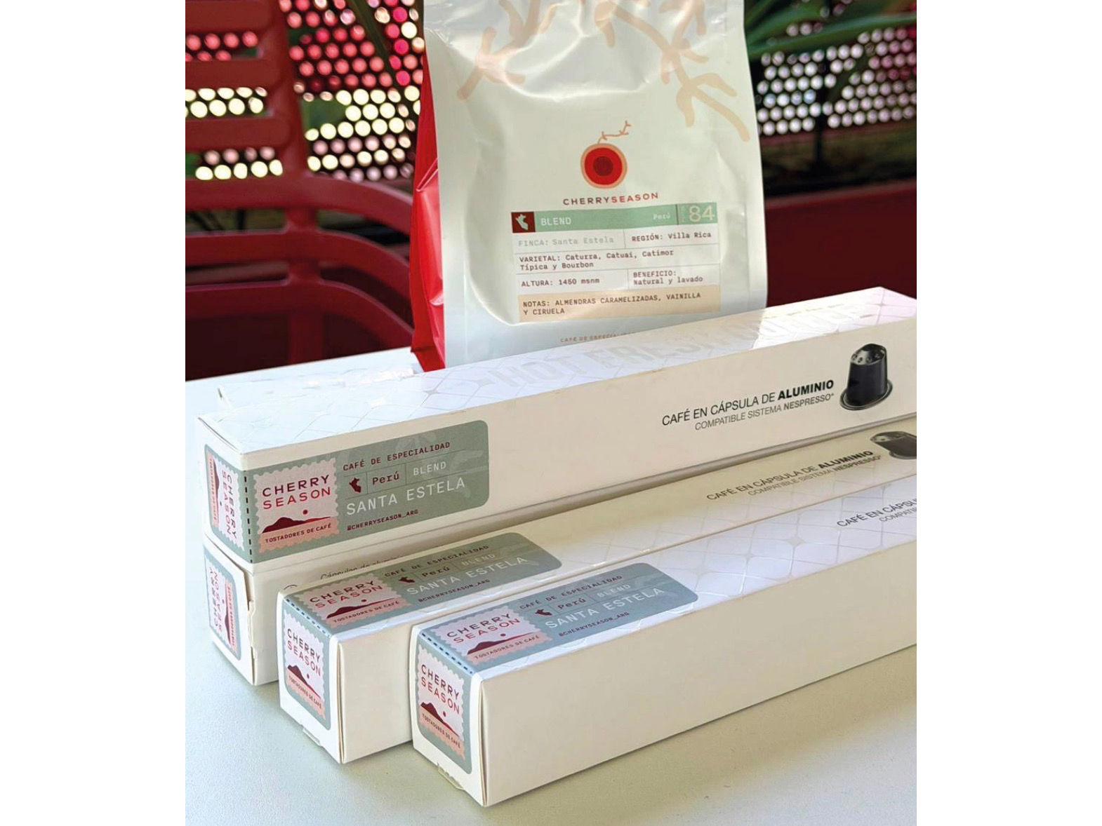 Cápsulas PERÚ Blend - Cherryseason x 10 cápsulas