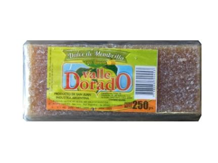 DULCE DE MEMBRILLO - VALLE DORADO x 250 g