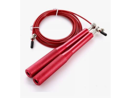 Soga De Saltar Speed Rope Acero Metálica Rulemanes