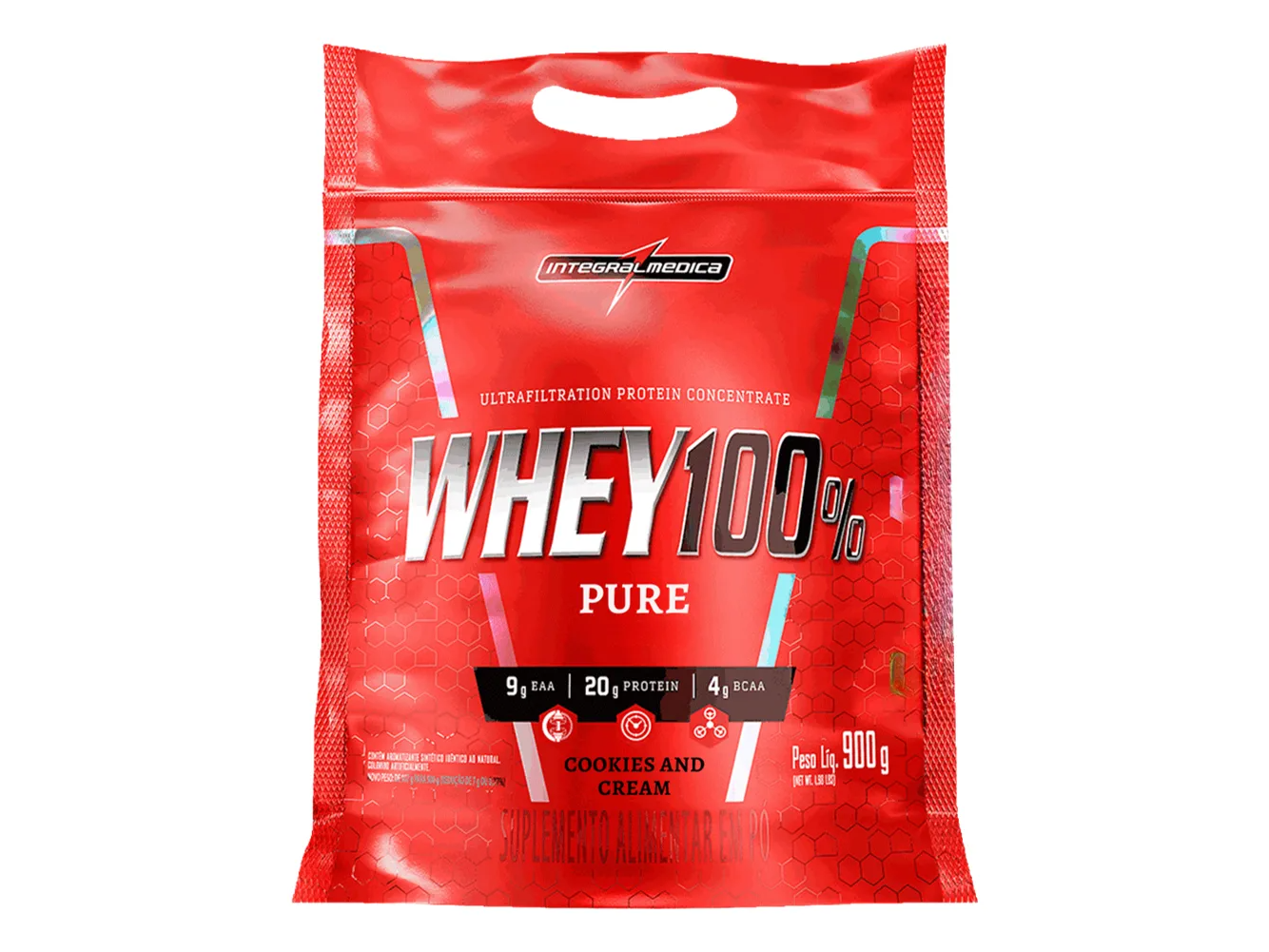 WHEY 100 % - INTEGRAL MEDICA x 900 g