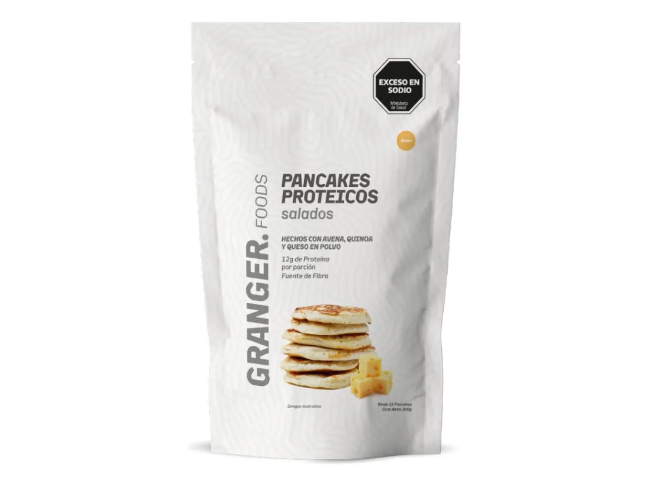PANCAKES SALADOS - GRANGER Sabor Queso x 300 g