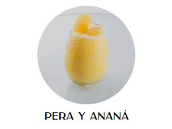 SMOOTHIE AMARILLO - PERA Y ANANÁ