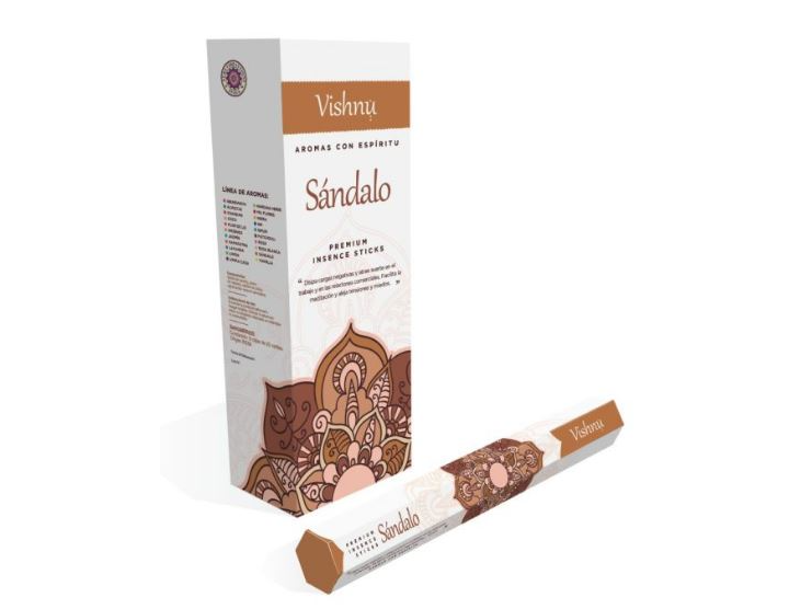 VISHNU - SANDALO - Tubo 20 saumerios