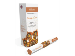 VISHNU - NARANJA COCO - Tubo 20 saumerios