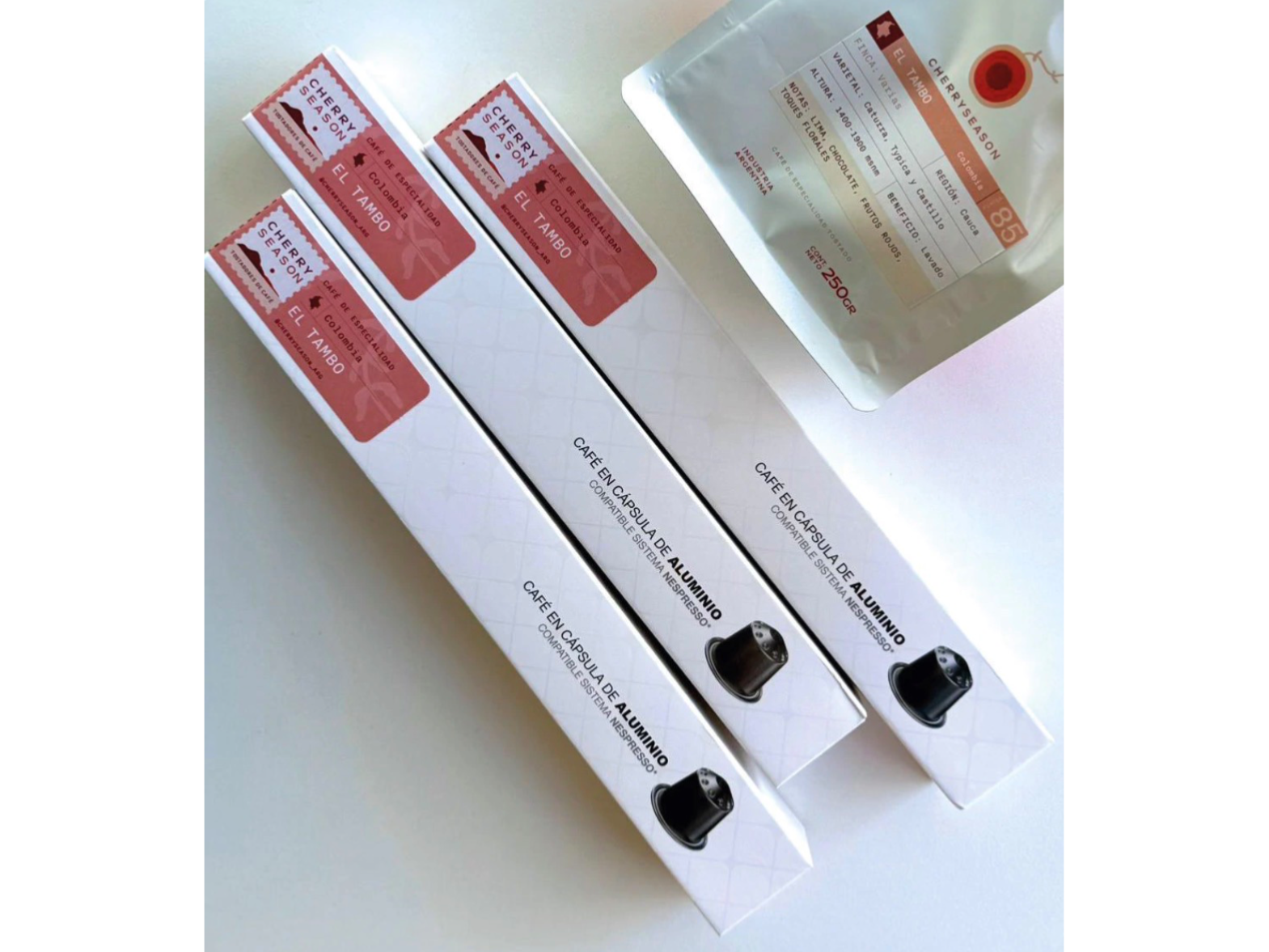 Cápsulas COLOMBIA El Tambo - Cherryseason x 10 cápsulas
