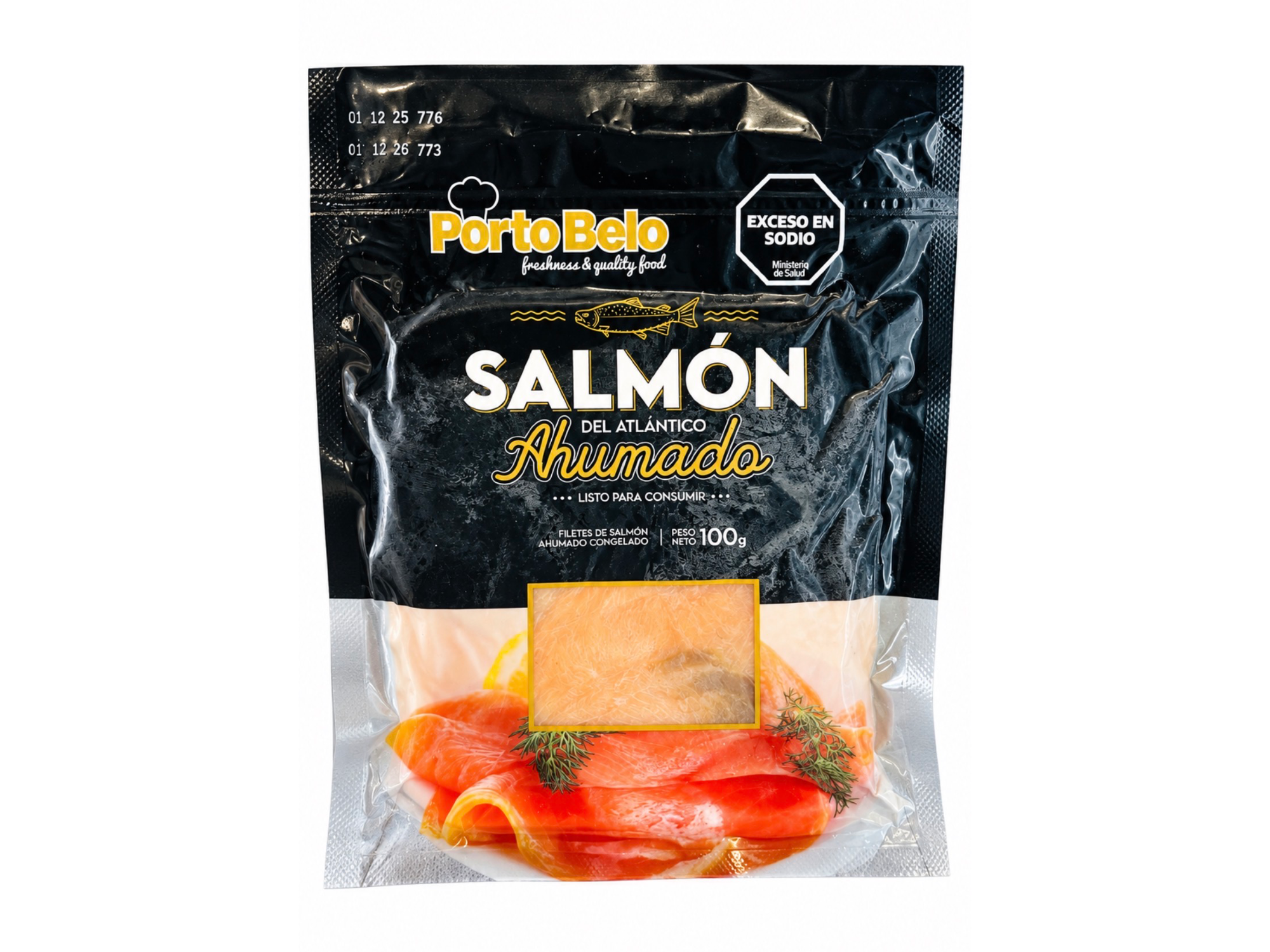 SOBRE DE SALMON ROSADO AHUMADO X 100 G