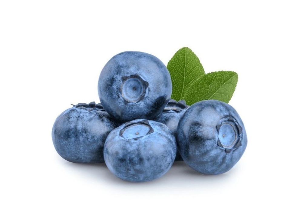 Bandeja de arandanos