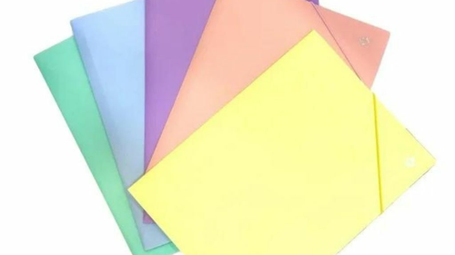 CARPETA 3 SOLAPAS CON ELASTICO