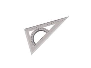 ESCUADRA CON TRANSPORTADOR