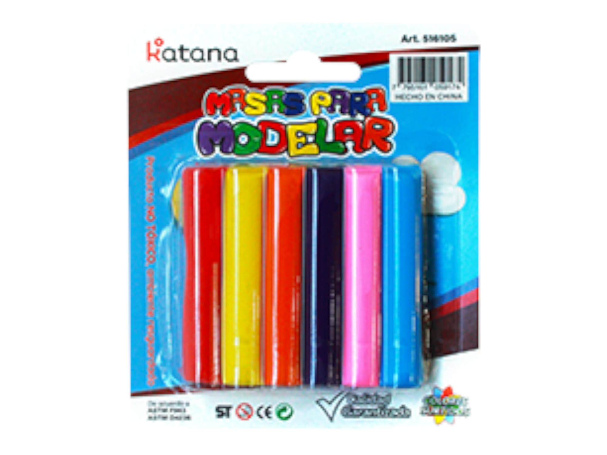 MASA PARA MOLDEAR X 6 UNIDADES