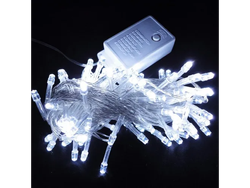 LUCES LED X100 BLANCAS CON ENCHUFE