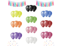 GLOBOS 12 PULGADAS METALIZADOS X10UN