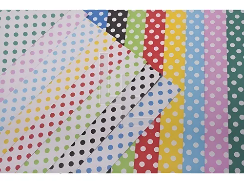 CARTULINA LUNARES - VARIOS COLORES - X5UN