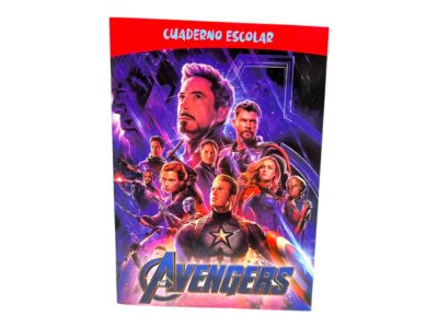 ADVENGERS X24 HOJAS RAYADAS