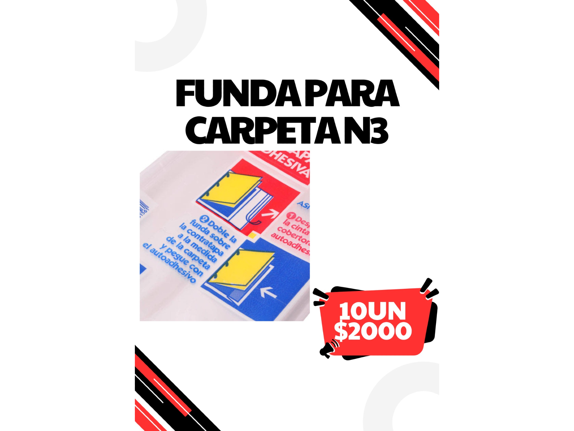 CARPETA N3 x10