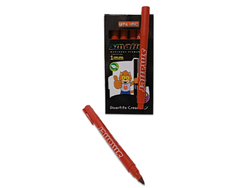 MARCADOR PUNTA MEDIA 1MM ROJO PERMANENTE